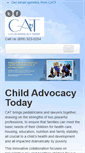 Mobile Screenshot of childadvocacytoday.org